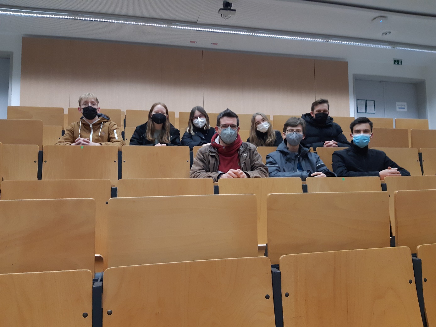 Ausflug des Physik-Vorleistungskurses zur Uni Mainz